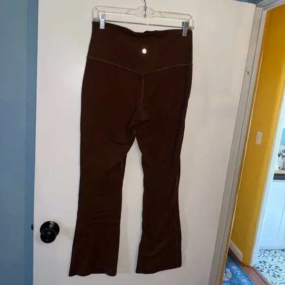 lululemon Align™ High-Rise Mini-Flare Pant Short - Lava Cake - Picture 4 of 6